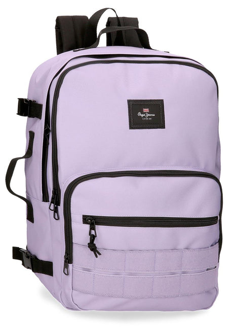MOCHILA ADAP 63228H2. 44CM. PJL ARIS LILA COLORIDO