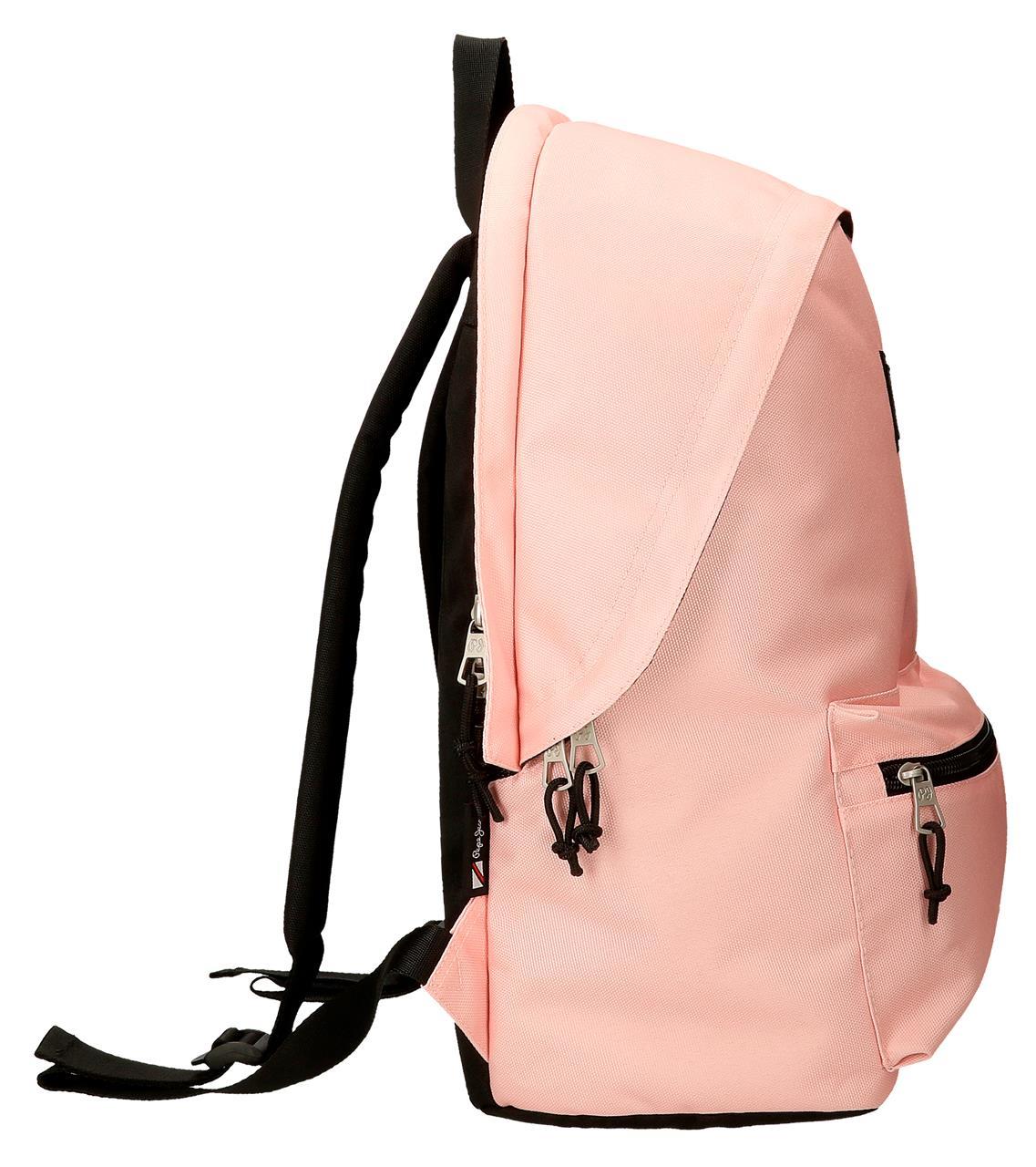 63224C2 RUCKSACK MIT KABELHALTER. 44CM 2C. PJL ARIS BUNTES ROSA C