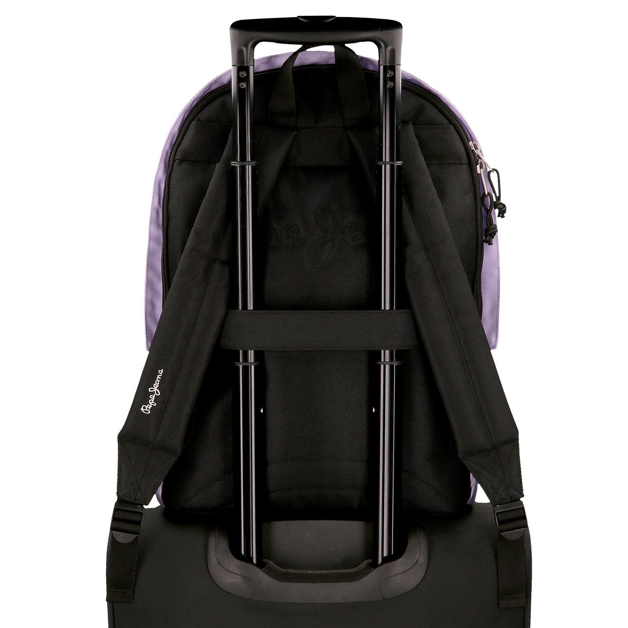 63224H2 MORDER HOLDER BACKPACK. 44CM 2C. PJL ARIS COLORFUL LILAC