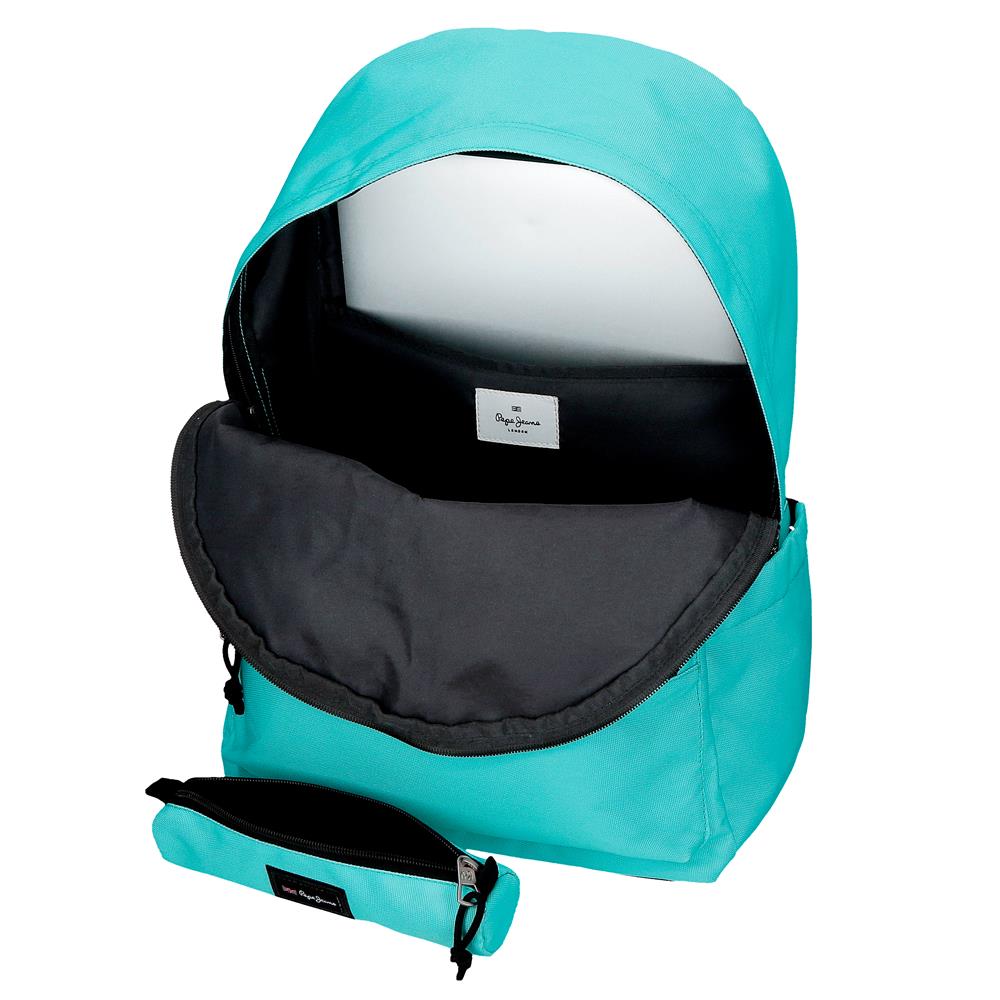 63292C1 RUCKSACKKABELHALTER + ALLES-ETUI. 44CM. PJL ARIS FARBENFARBEN