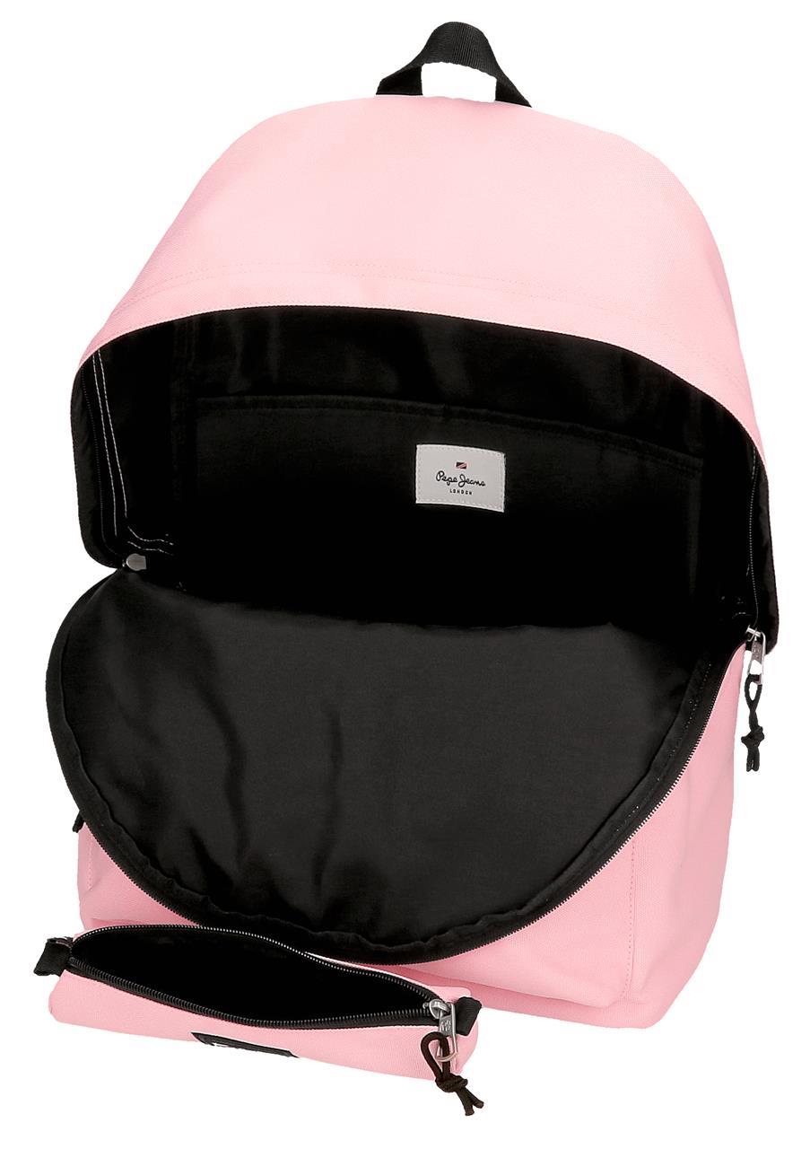 63292C5 RUCKSACKKABELHALTER + ALLES-ETUI. 44CM. PJL ARIS FARBENFARBEN