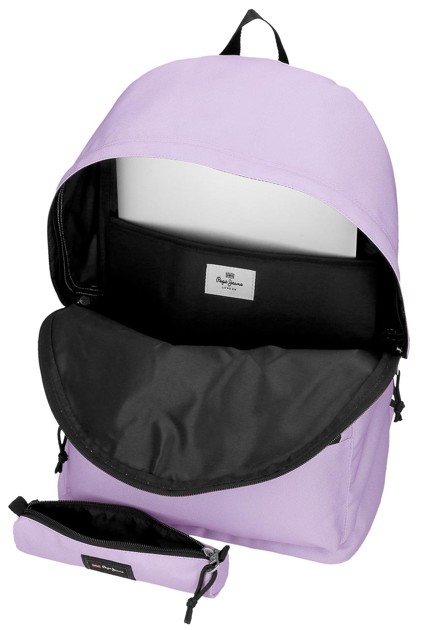 63292H2 RUCKSACKKABELHALTER + ALLES-ETUI. 44CM. PJL ARIS FARBENFARBEN