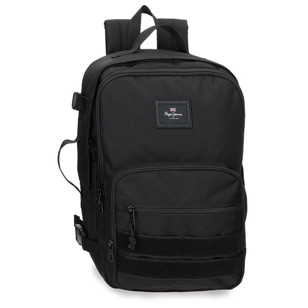 6332521 ADAP BACKPACK. 40CM. PJL ARIS EVERGREEN BLACK