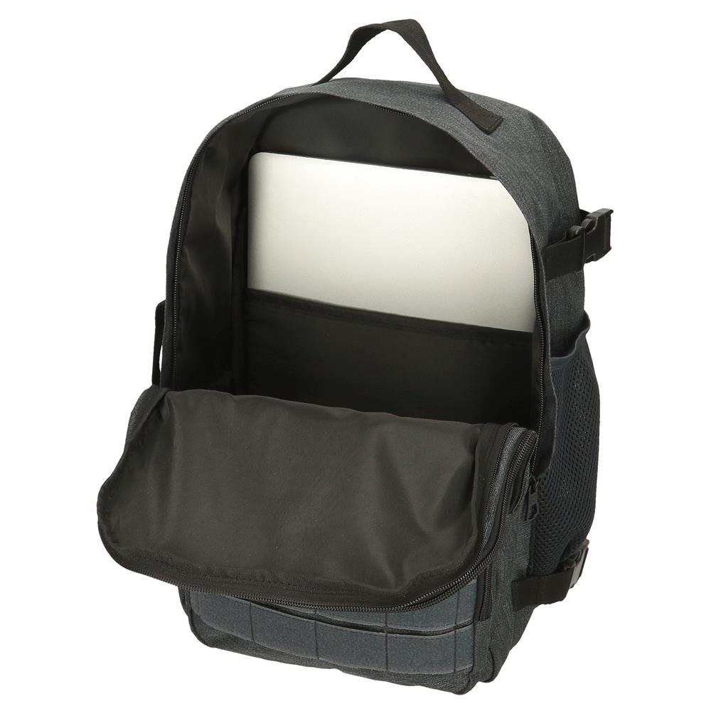 63325C8 ADAP-RUCKSACK. 40CM. PJL ARIS IMMERGRÜN DENIM DUNKEL