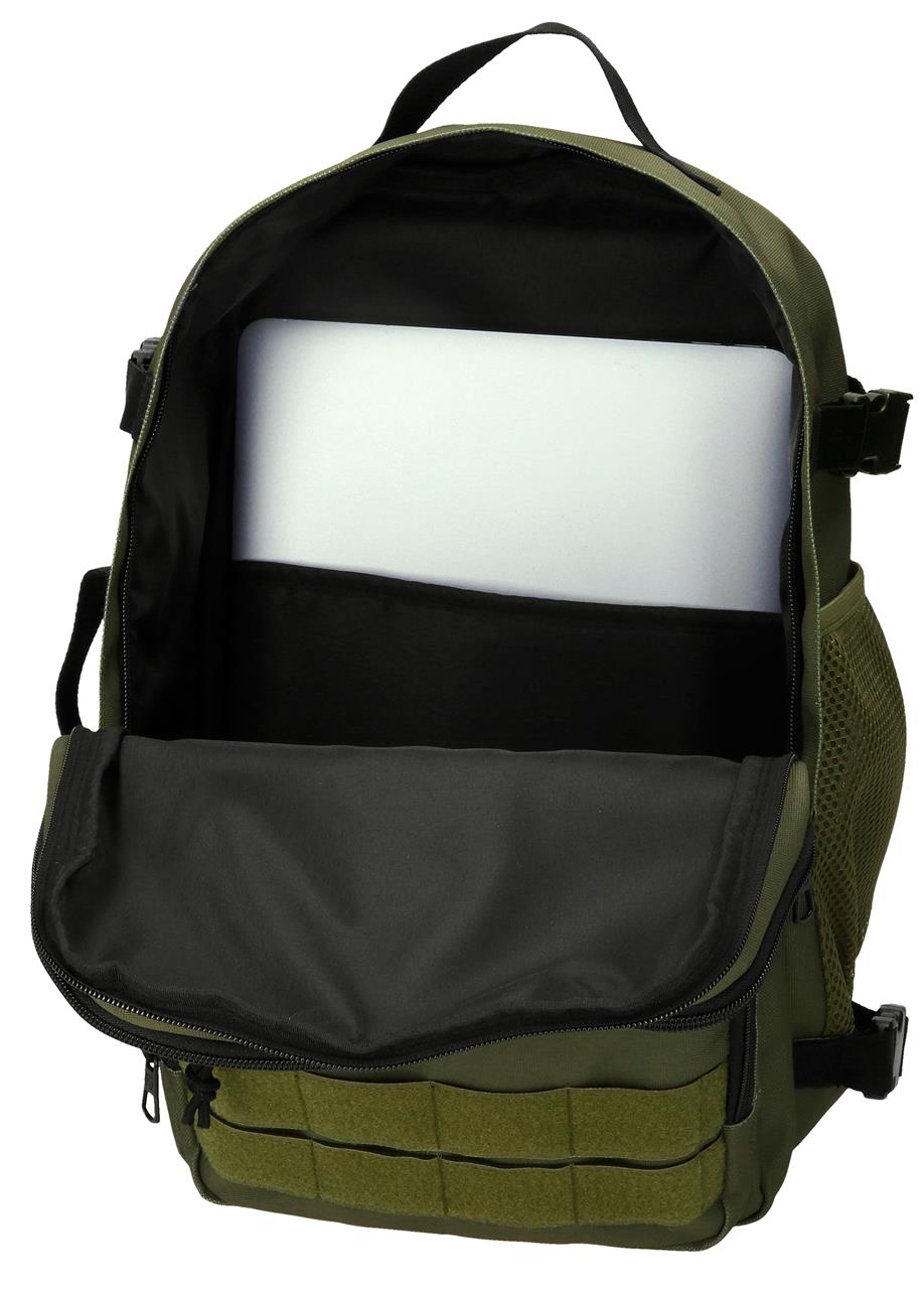 63325C3 ADAP BACKPACK. 40CM. PJL ARIS EVERGREEN DARK KHAKI