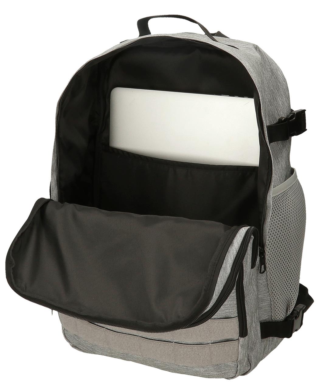 63328H1 SAC À DOS ADAP. 44CM. PJL ARIS GRIS PERMISTANT