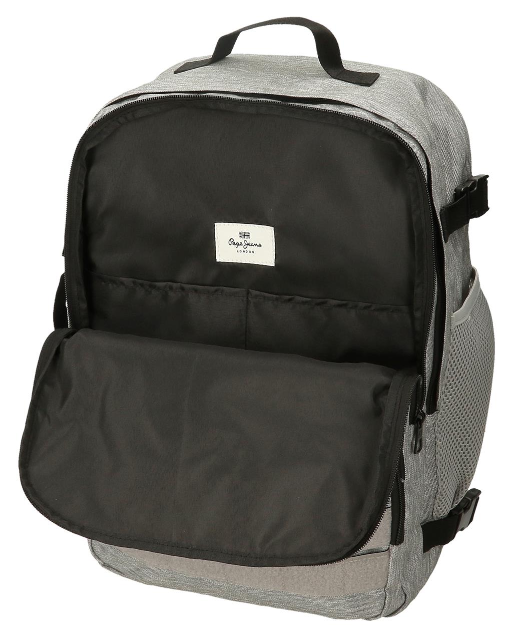 63328H1 SAC À DOS ADAP. 44CM. PJL ARIS GRIS PERMISTANT