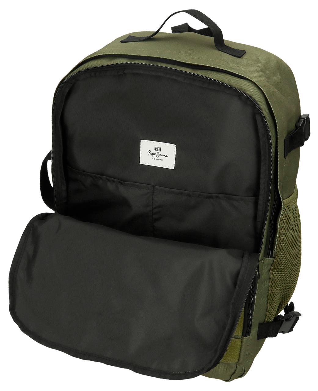 63328C3 ADAP-RUCKSACK. 44CM. PJL ARIS IMMERGRÜNES KHAKI