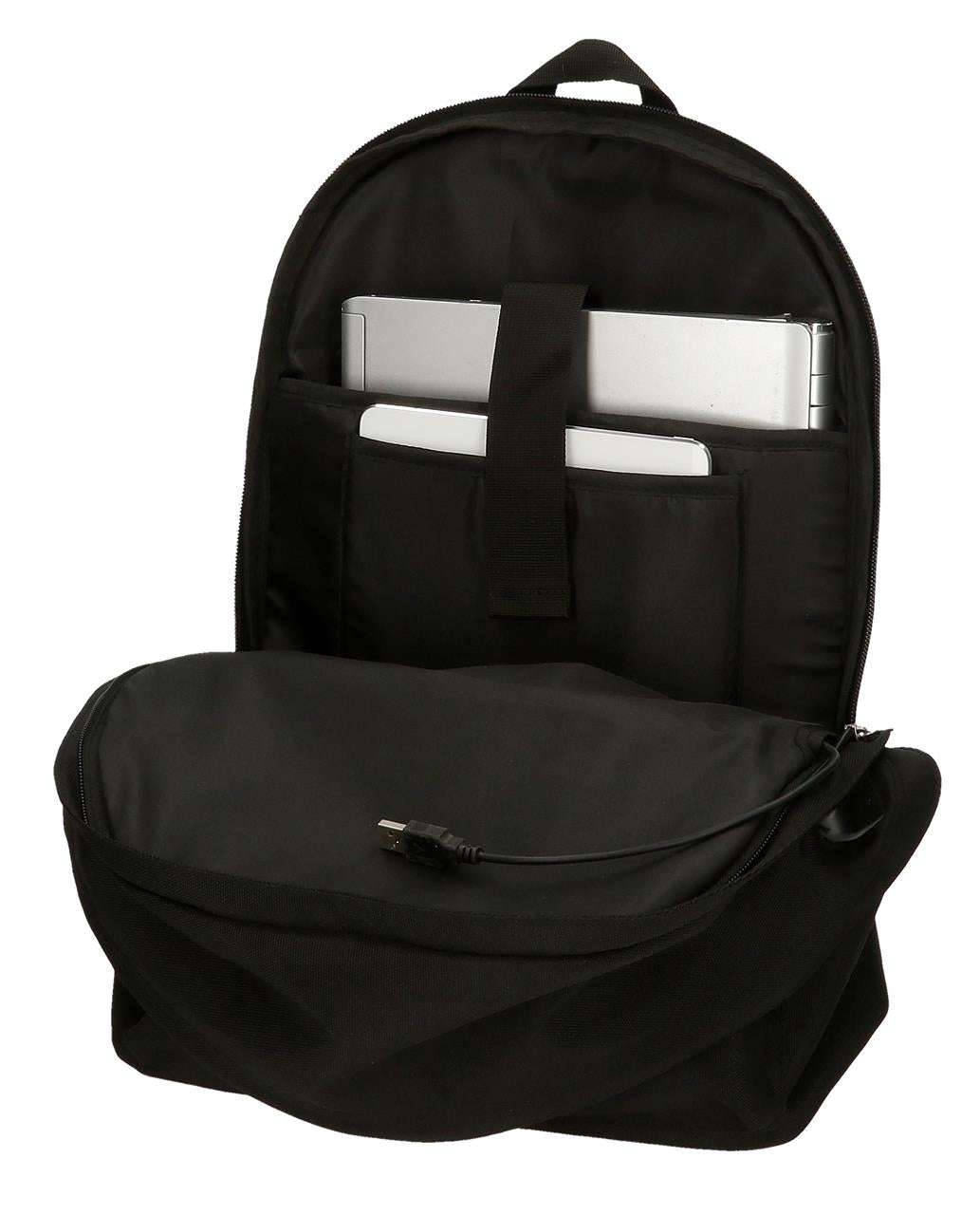 6332421 ORDER HOLDER BACKPACK. 44CM 2C. PJL ARIS EVERGREEN BLACK