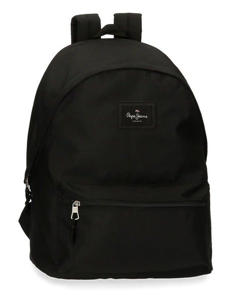 6332421 SAC À DOS PORTE-COMMANDE. 44CM2C. PJL ARIS NOIR À Feuilles Persistantes