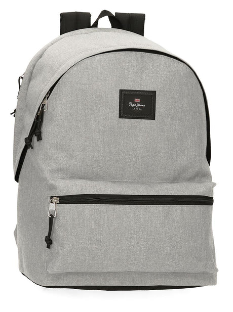 63324H1 MOCHILA PORTA MORDER. 44CM 2C. PJL ARIS CINZA SEMPRE-VERDE