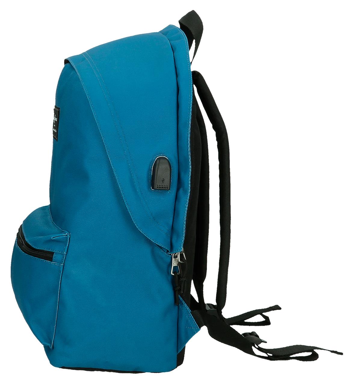 63324A2 SAC À DOS PORTABLE. 44CM2C. PJL ARIS BLEU CONTINENTAL