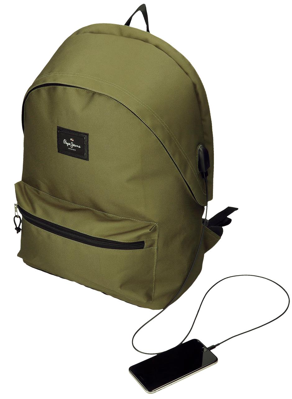 63324C3 SAC À DOS PORTE-CORDON. 44CM2C. PJL ARIS VERT PERMANENT