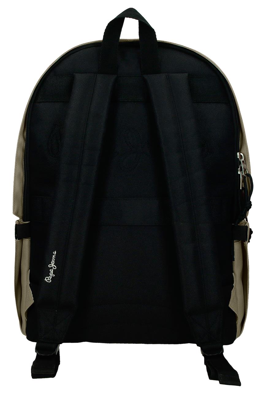63324H5 MORDER HOLDER BACKPACK. 44CM 2C. PJL ARIS EVERGREEN TAUPE
