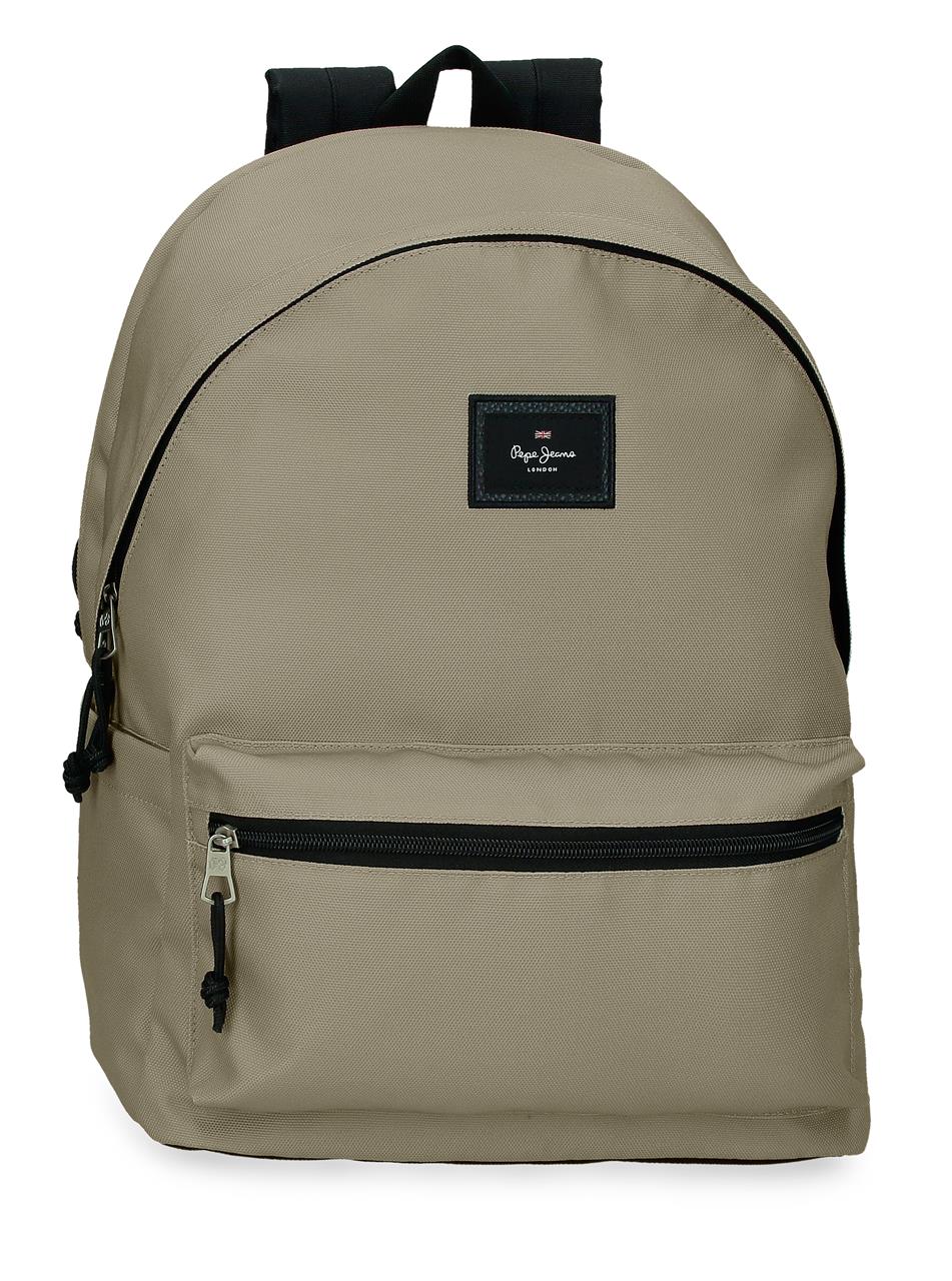 63324H5 MORDER HOLDER BACKPACK. 44CM 2C. PJL ARIS EVERGREEN TAUPE