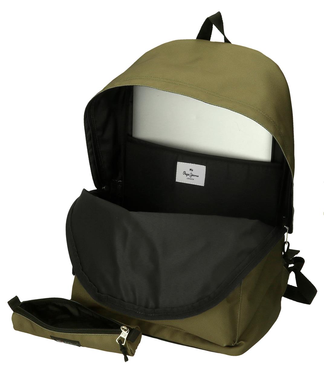 63392C3 RUCKSACKKABELHALTER + ALLES-ETUI. 44CM. PJL ARIS IMMER