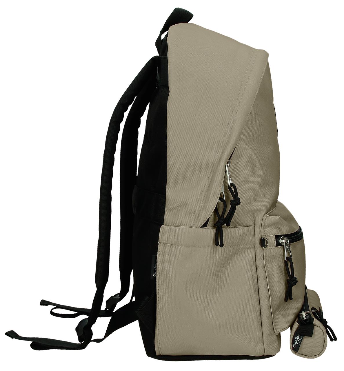 63392H5 BACKPACK CORD HOLDER + EVERYTHING CASE. 44CM. PJL ARIS EVERGRE