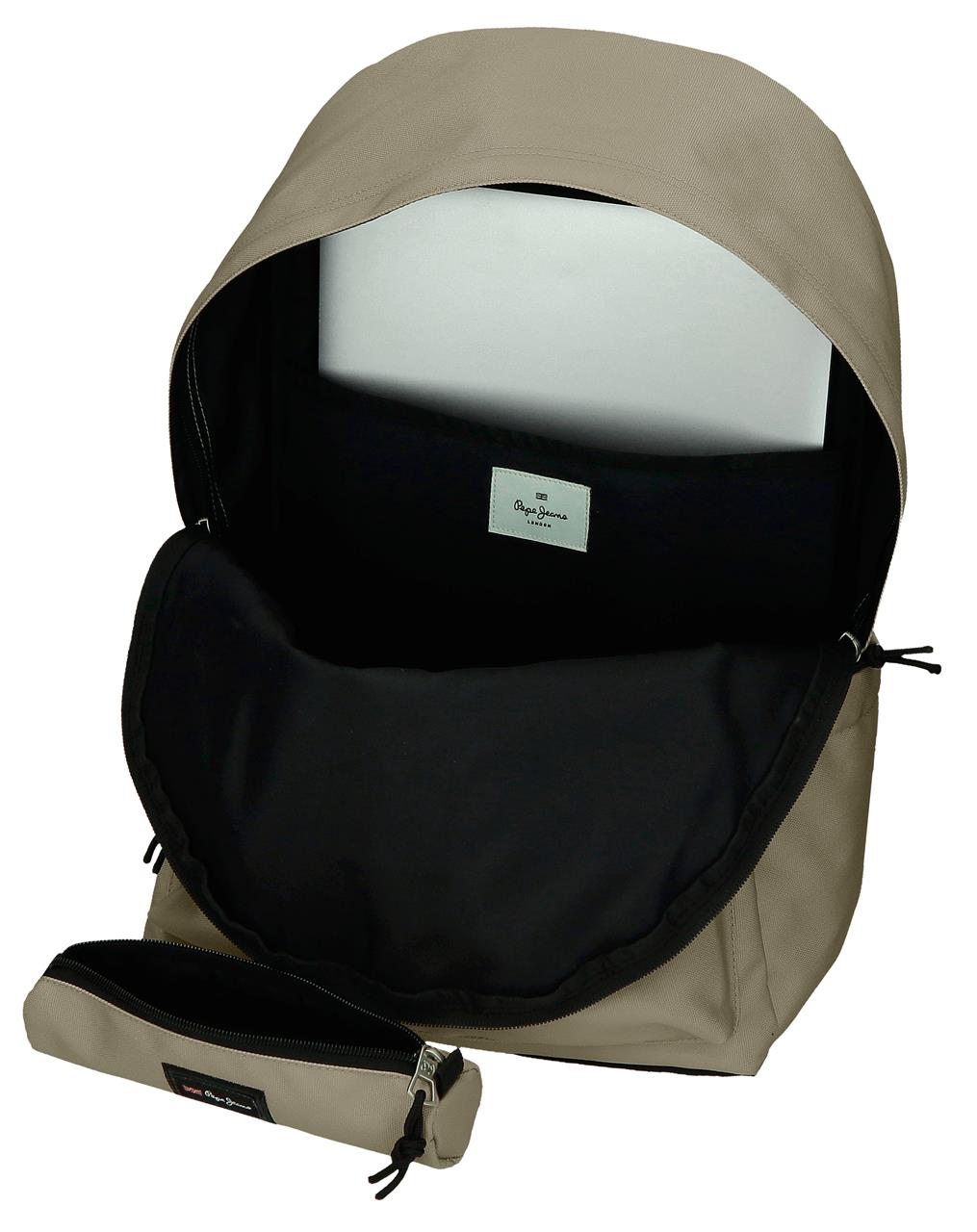 63392H5 BACKPACK CORD HOLDER + EVERYTHING CASE. 44CM. PJL ARIS EVERGRE
