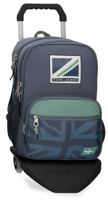 66522T1 MOCHILA ADAP. 40CM. 2C. C/CARRO PJL TOM