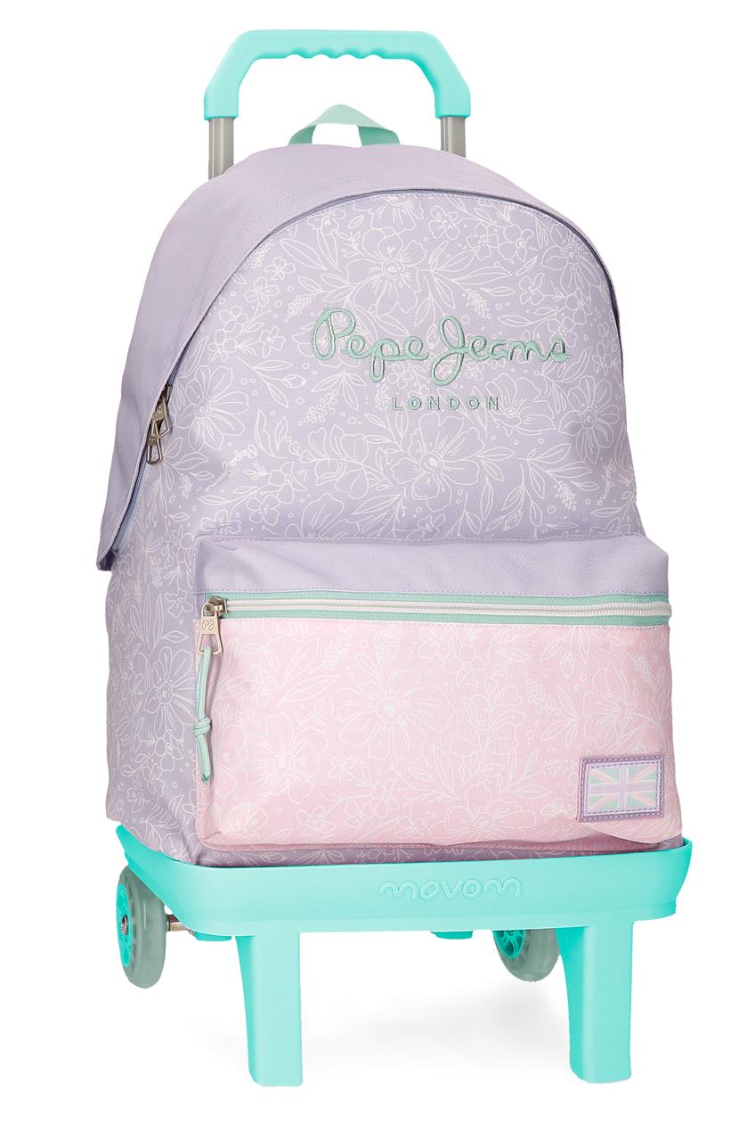 69723T1 ADAP-RUCKSACK. 42CM. C/CARRO. PJL RENATA