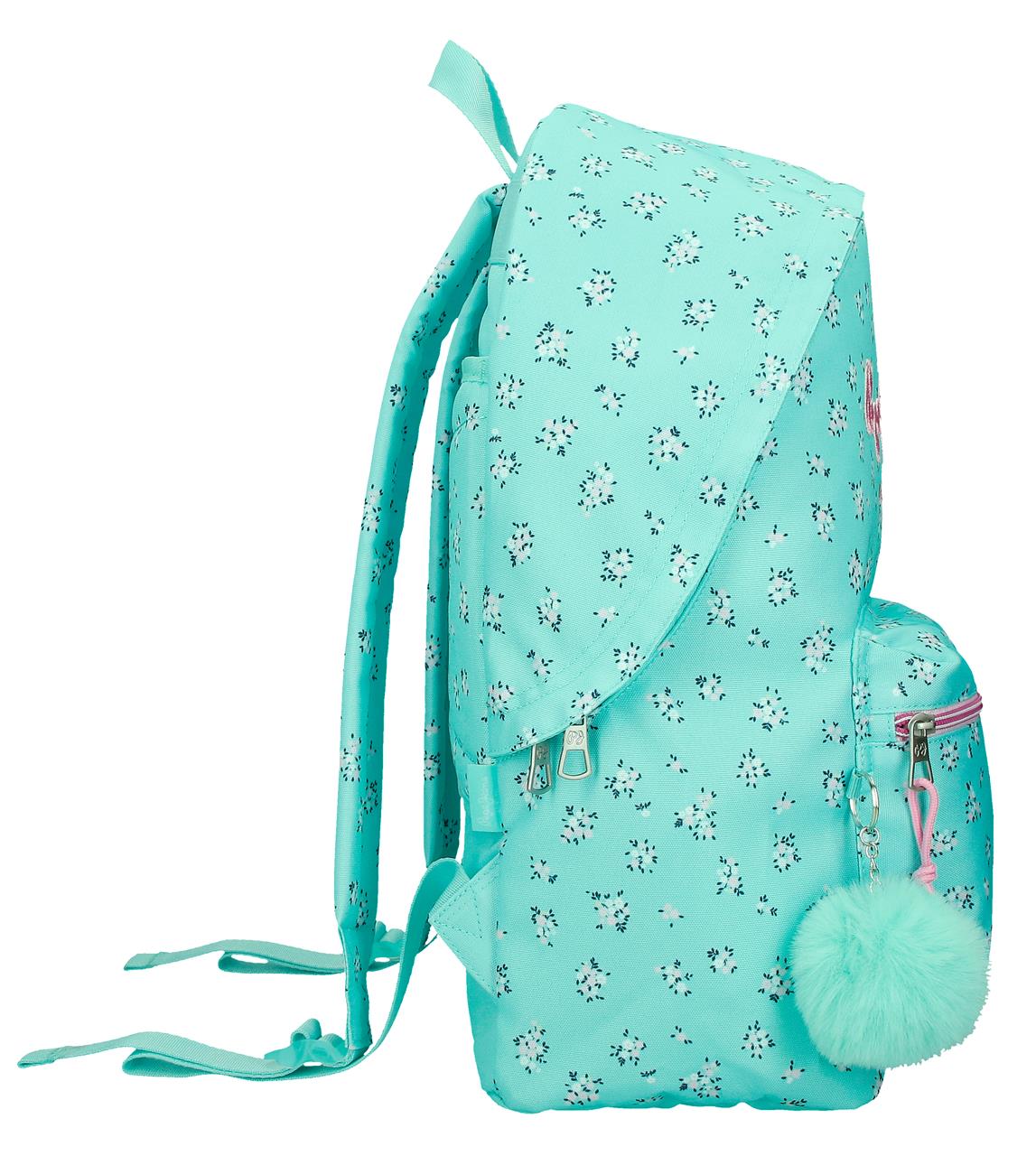 60423F2 SAC À DOS ADAP. 44CM. PJL NORA TURQUOISE