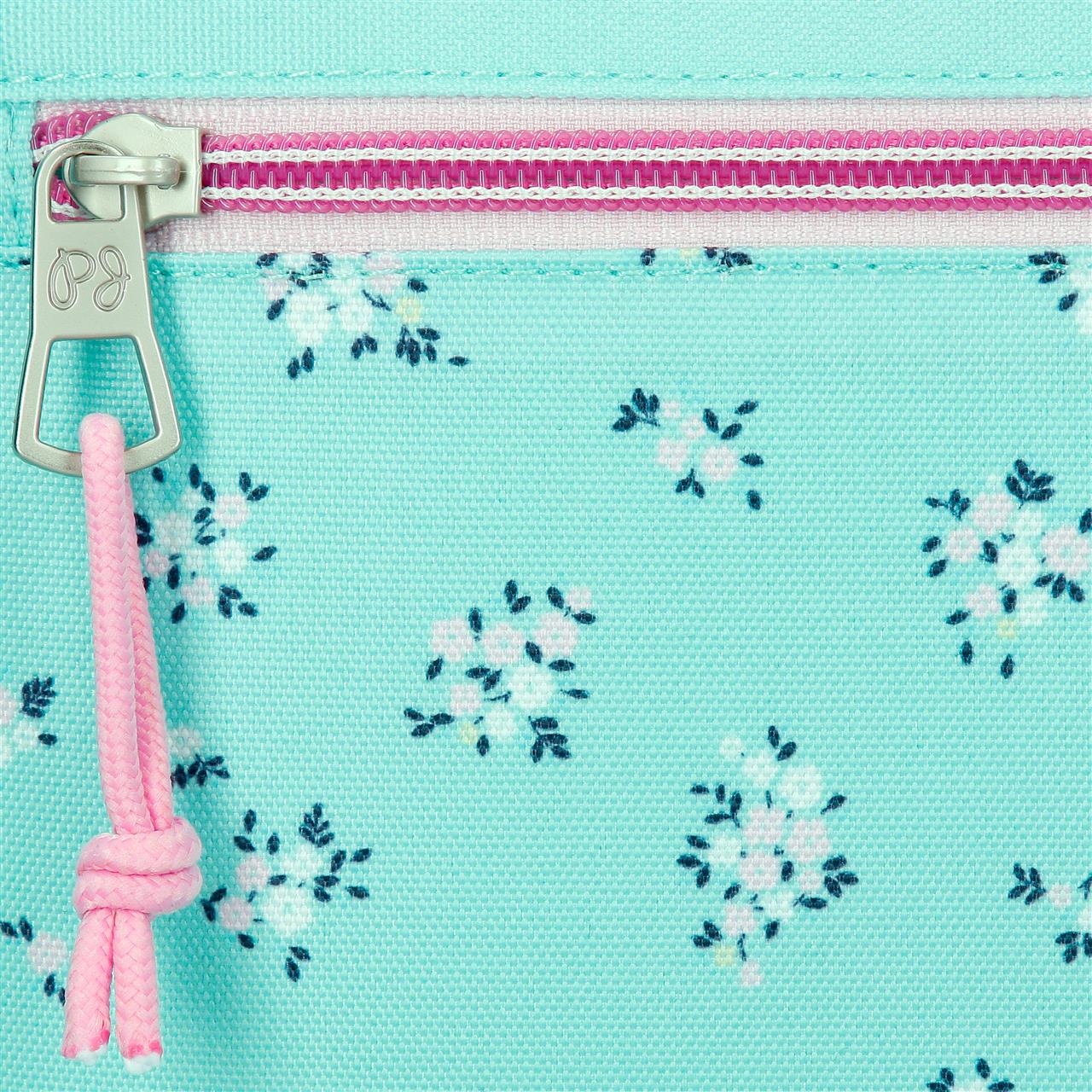 60423F2 SAC À DOS ADAP. 44CM. PJL NORA TURQUOISE