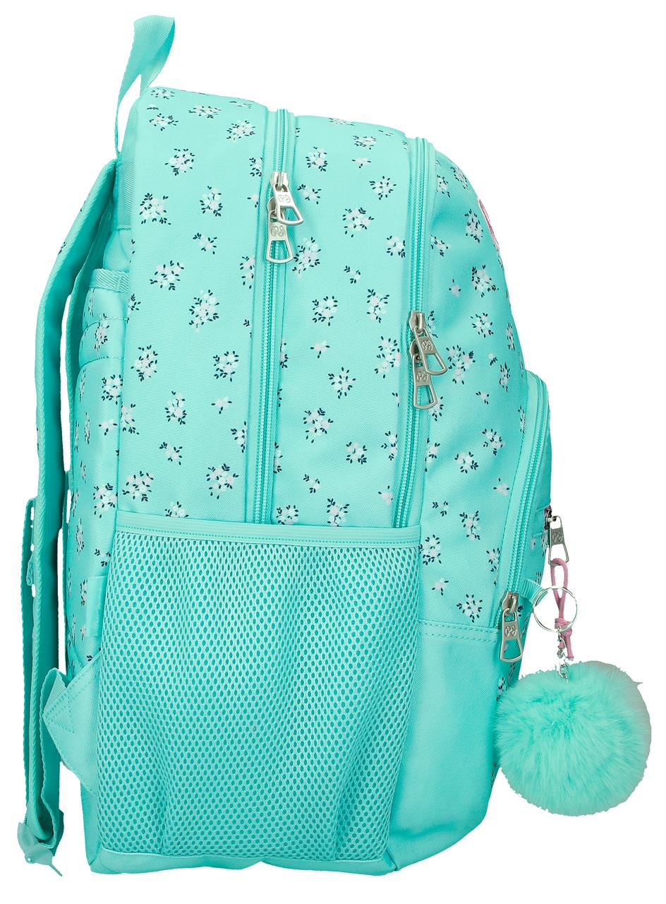 6042542 RUCKSACK 44CM 2C. PJL NORA TÜRKIS