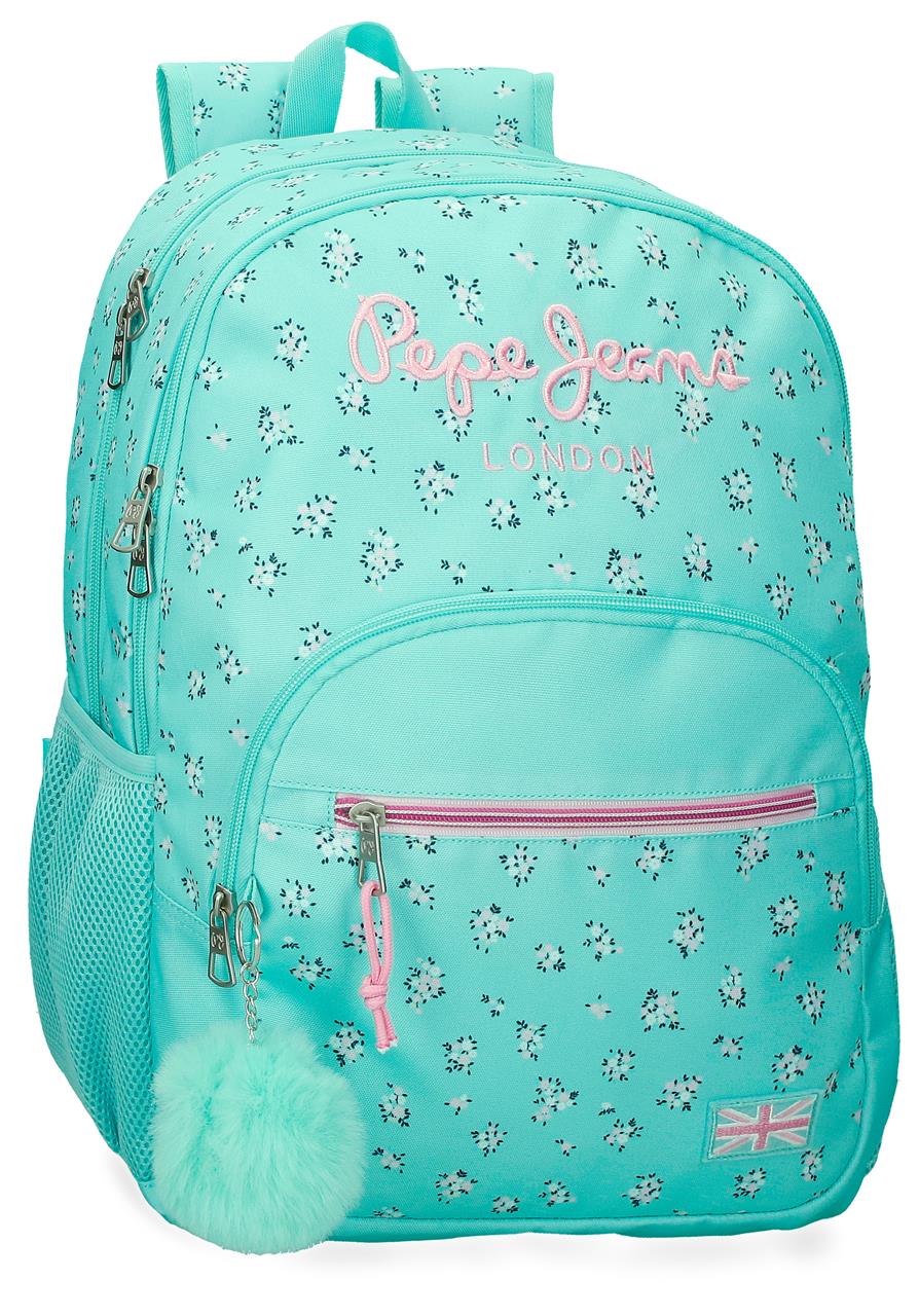 6042542 RUCKSACK 44CM 2C. PJL NORA TÜRKIS