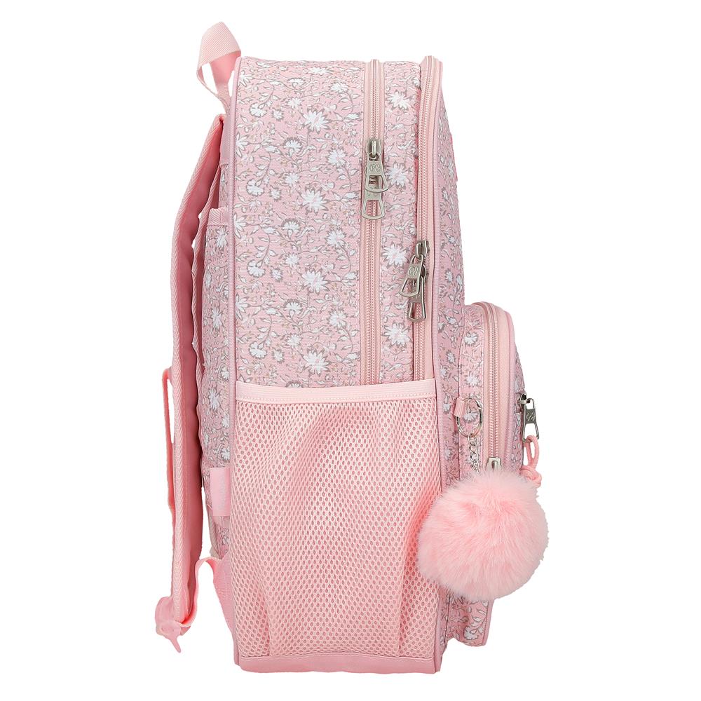 60722F1 ADAP BACKPACK. 40CM 2C. PJL MIA LIGHT PINK