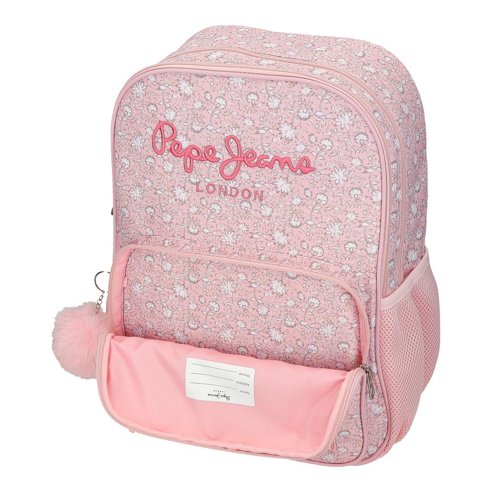 60722F1 ADAP BACKPACK. 40CM 2C. PJL MIA LIGHT PINK