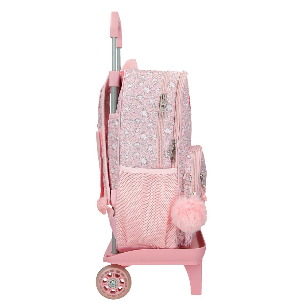 60722V1 ADAP-RUCKSACK. 40CM 2C. C/CARRO. PJL MIA HELLROSA