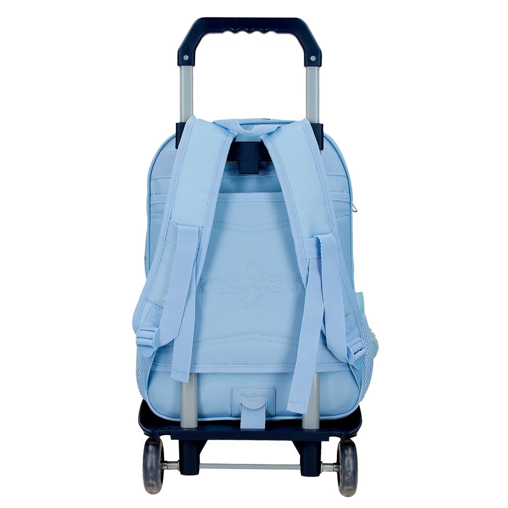 60822V2 ADAP-RUCKSACK. 40CM 2C. C/CARRO. PJL OLIVIA HELLBLAU