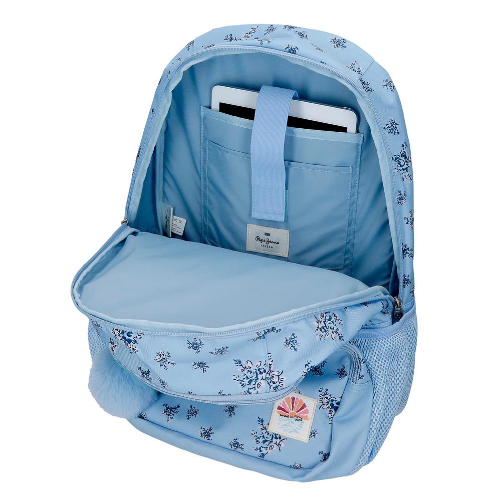 SAC À DOS ADAPTABLE 60825V2. 44CM2C. C/CARRO. PJL OLIVIA AZU CL