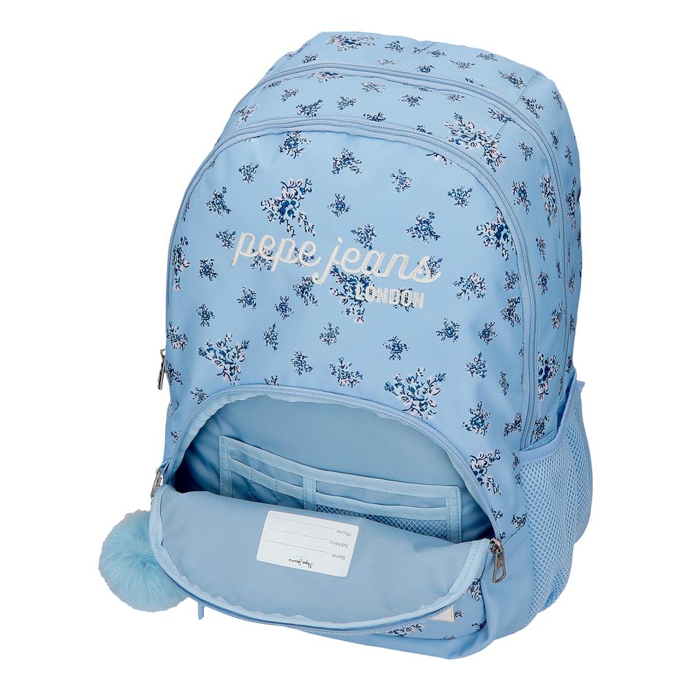 SAC À DOS ADAPTABLE 60825V2. 44CM2C. C/CARRO. PJL OLIVIA AZU CL