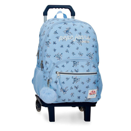 60825V2 ZAINO ADAP. 44 cm2C. C/CARRO. PJL OLIVIA AZU CL