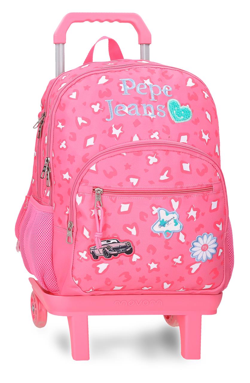 60925V1 ADAP BACKPACK. 44CM 2C. C/CARRO. PJL EVELYN ROSA