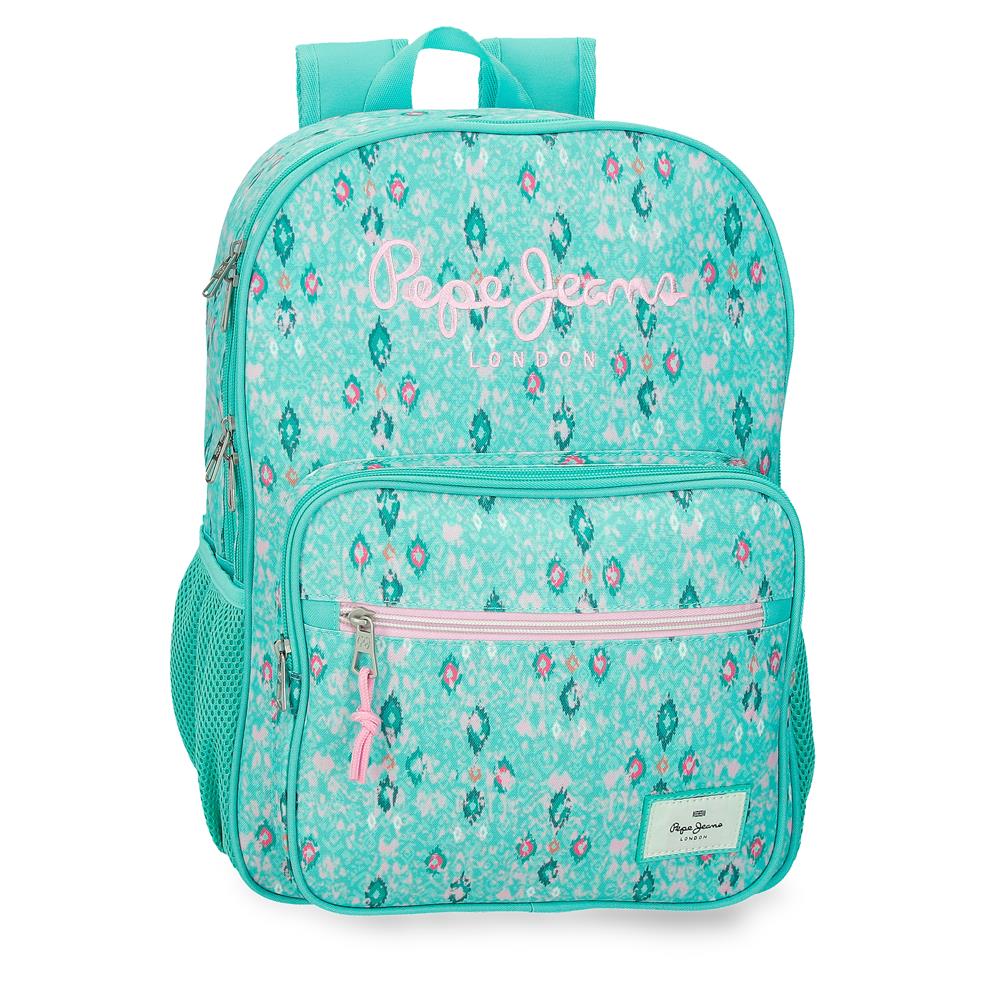 61122F1 ADAP BACKPACK. 40CM 2C. PJL SUN TURQUOISE GREEN