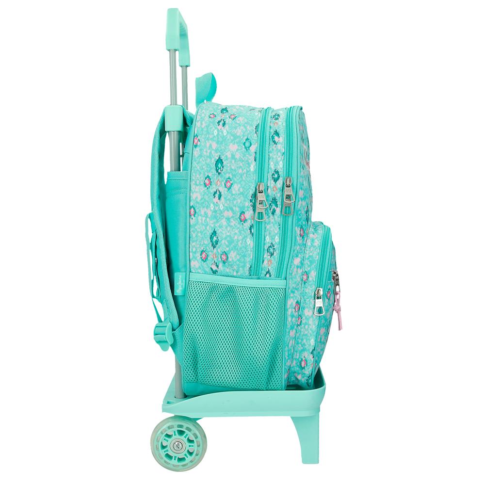 61122V1 ADAP BACKPACK. 40CM 2C. C/CARRO. PJL SUN TURQUOISE SEE