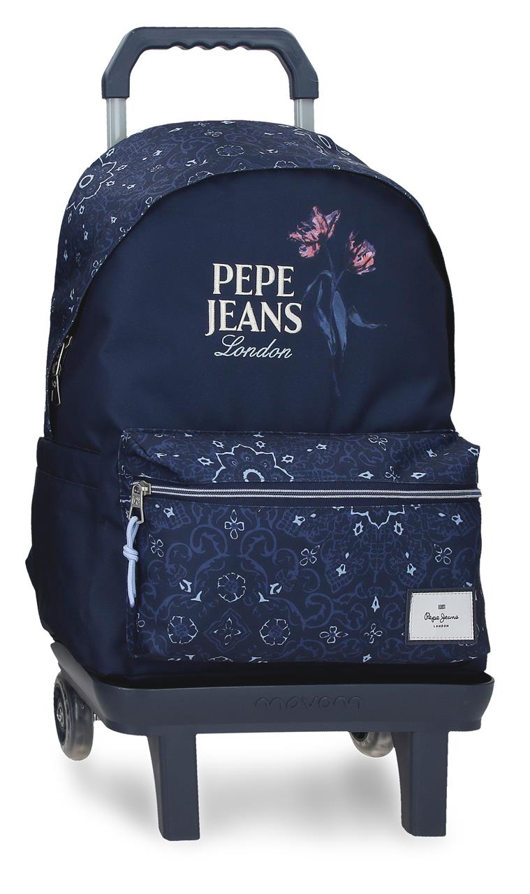 61223V2 ADAP BACKPACK. 44CM 2B LAT. C/CARRO. PJL LENAY MARINO
