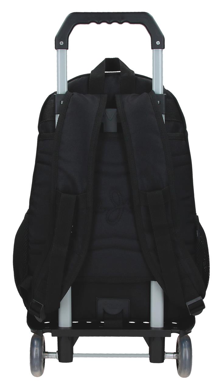 61325V1 ADAP BACKPACK. 44CM 2C. C/CARRO. PJL ELOISE BLACK