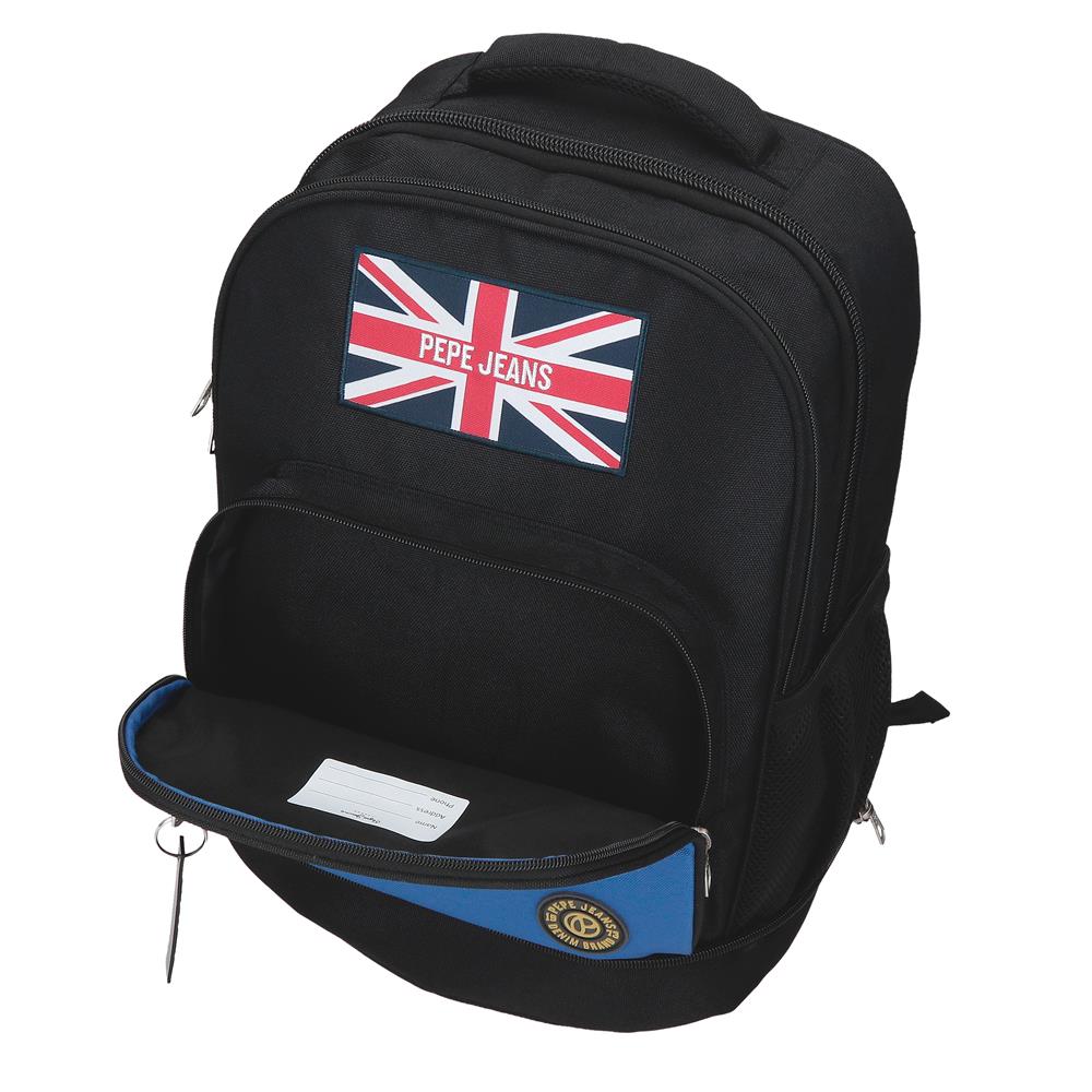 6152922 RUCKSACK COMPACT DESM. 2R. PJL HENRY BLACK