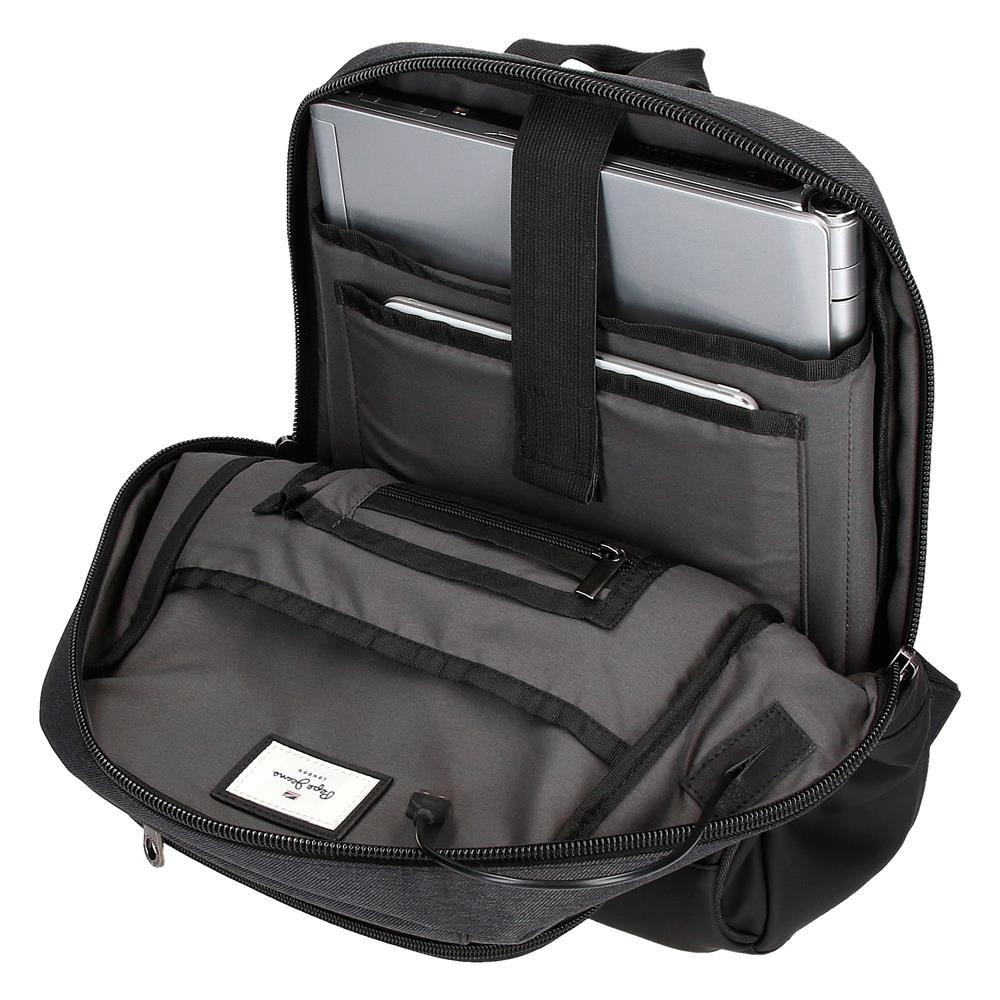 7122131 MOCHILA ADAP. PORTAORD. 2C. PJL JARVIS NEGRO