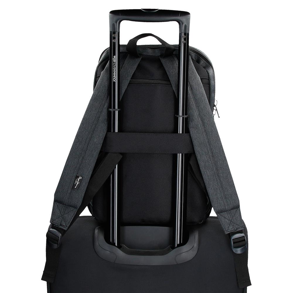 7122131 MOCHILA ADAP. PORTAORD. 2C. PJL JARVIS NEGRO