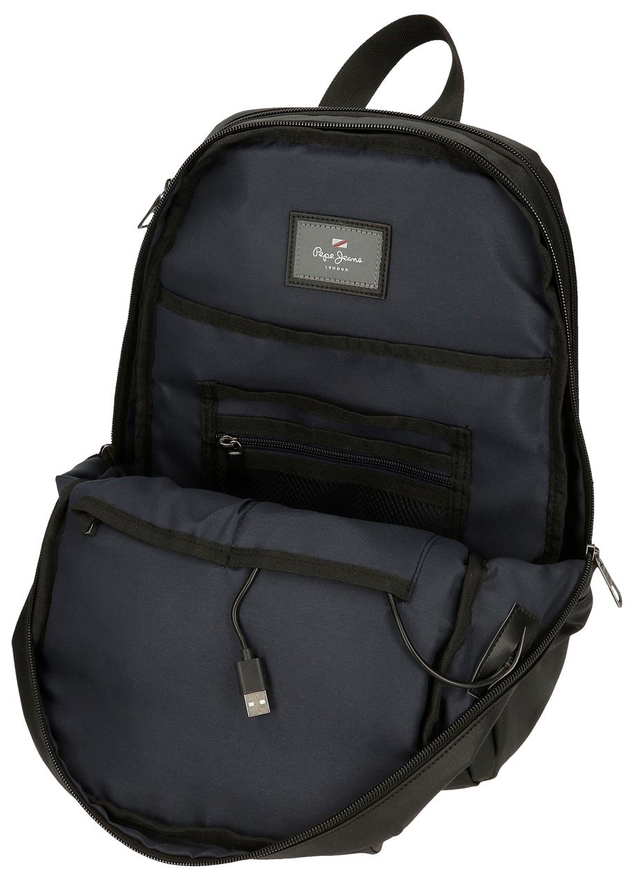 7022042 CORD HOLDER BACKPACK. PJL DORTMUND ANTHRACITE