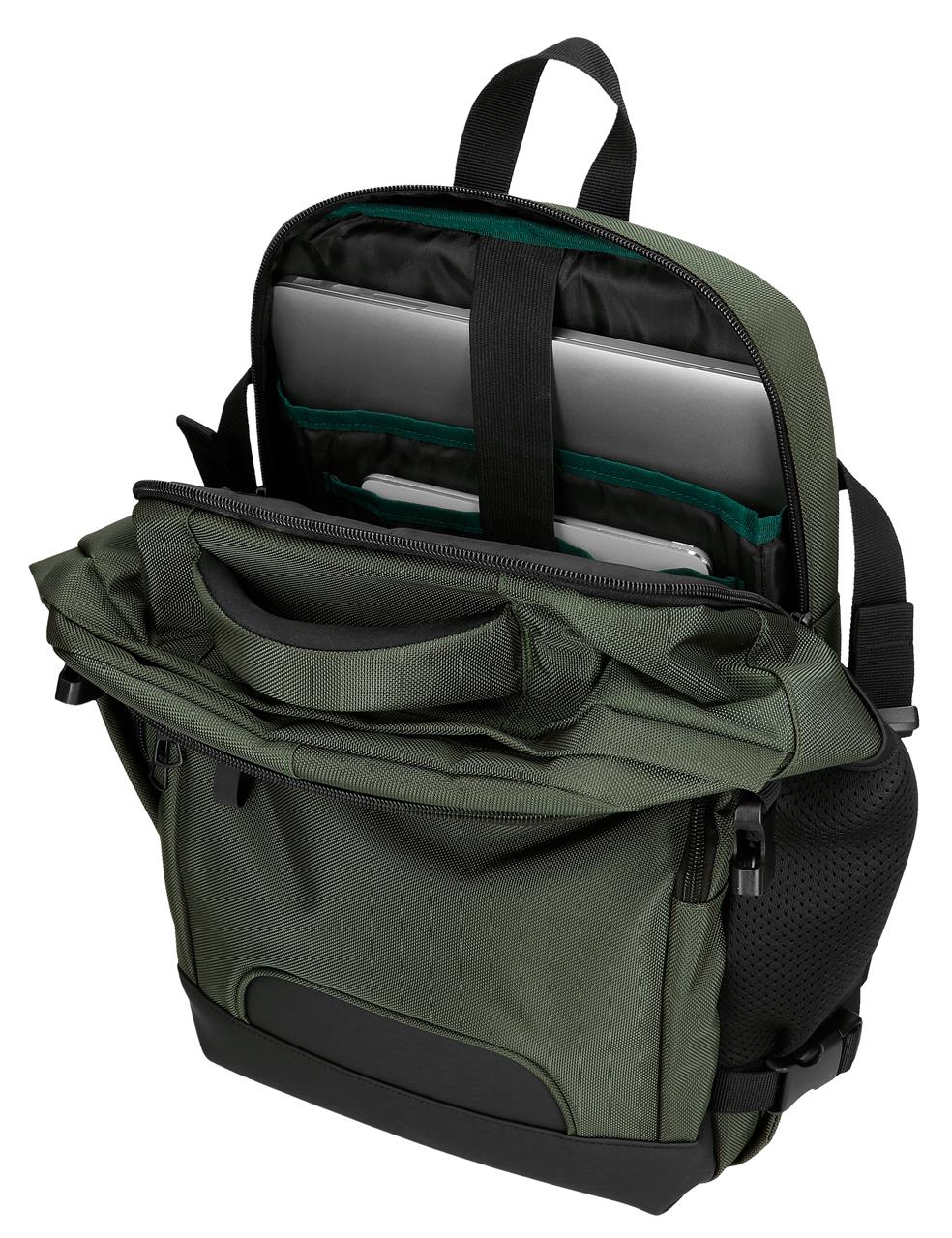 7062842 MOCHILA ADAP. PORTAORDENADOR PJL BROMLEY CAQUI