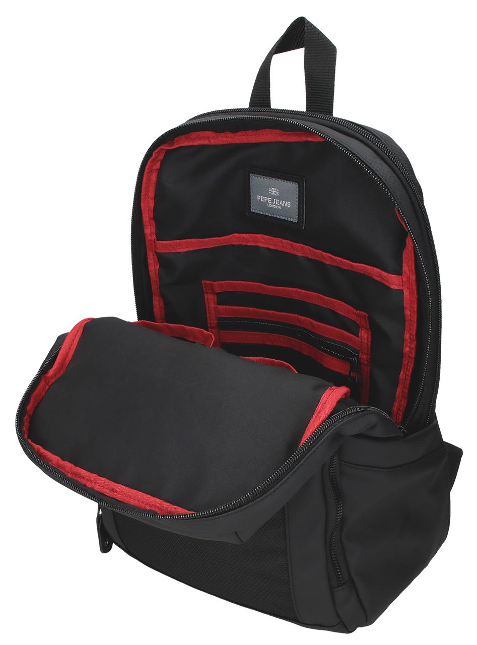 7292041 CORD HOLDER BACKPACK. 2C. PJL DURHAM BLACK