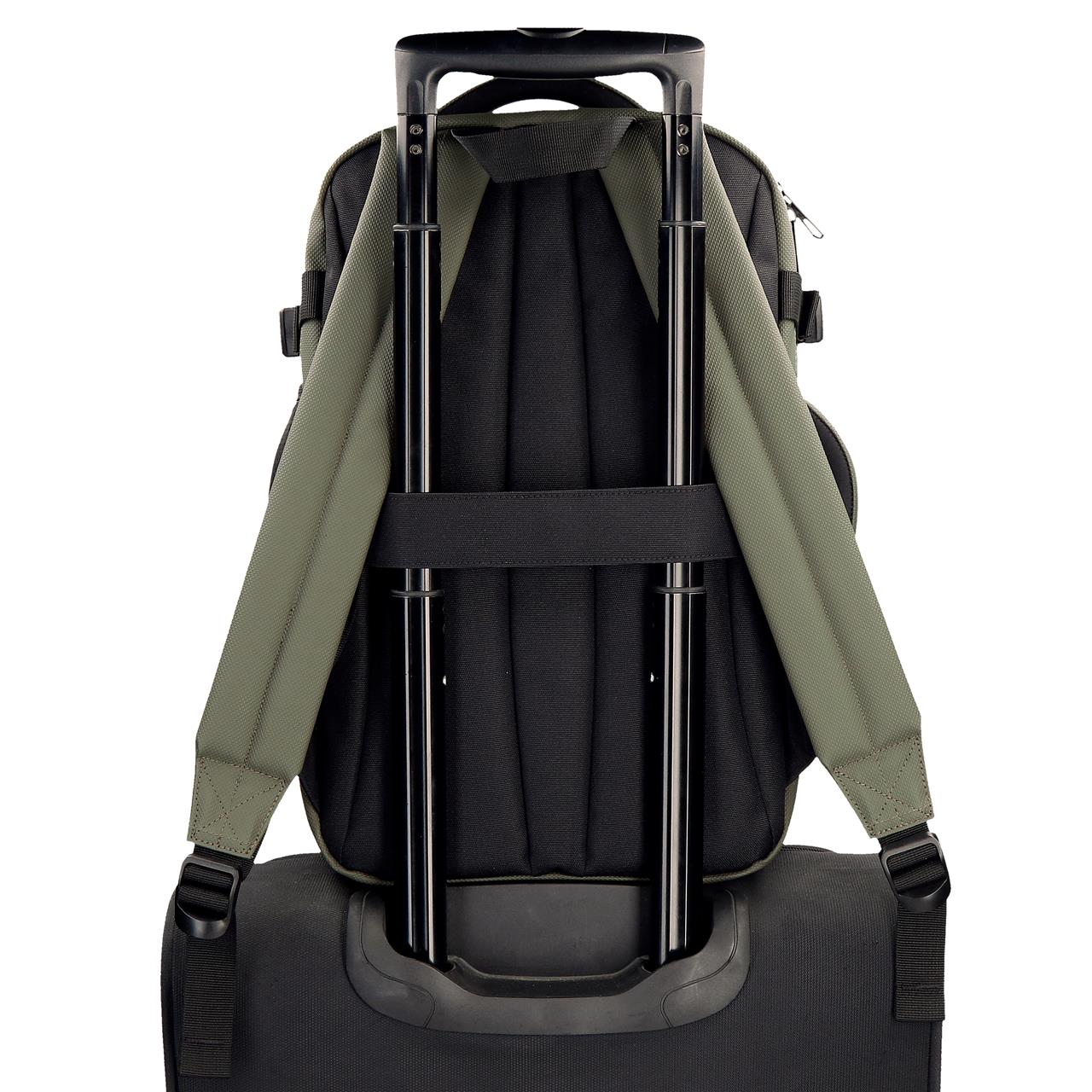 7462842 BACKPACK/SUITCASE ADAPT. ORDER HOLDER. PJL DORKING KHAKI