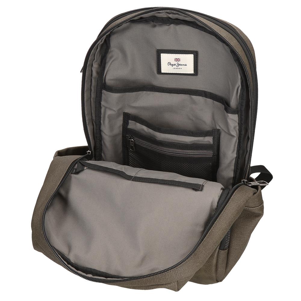 7472042 PJL BERWICK KHAKI KOMPLETT & TABLET-RUCKSACK