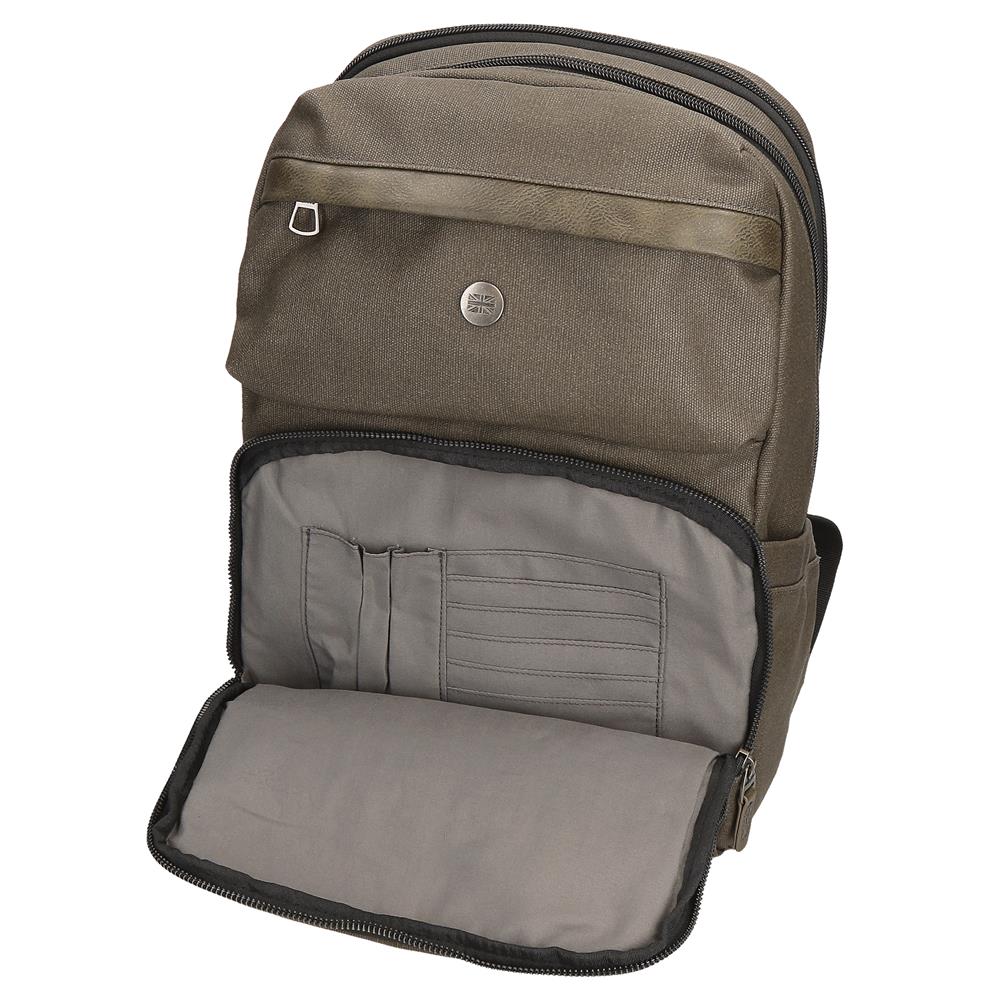 7472042 PJL BERWICK KHAKI KOMPLETT & TABLET-RUCKSACK