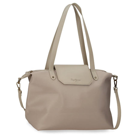 7517642 PJL LEIRE TAUPE TOTE TASKE